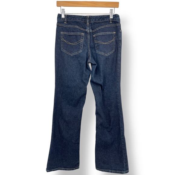 J. Jill Bootcut Jeans Mid-Rise Dark Wash Women's 4 Petite Jeans - Picture 2 of 7